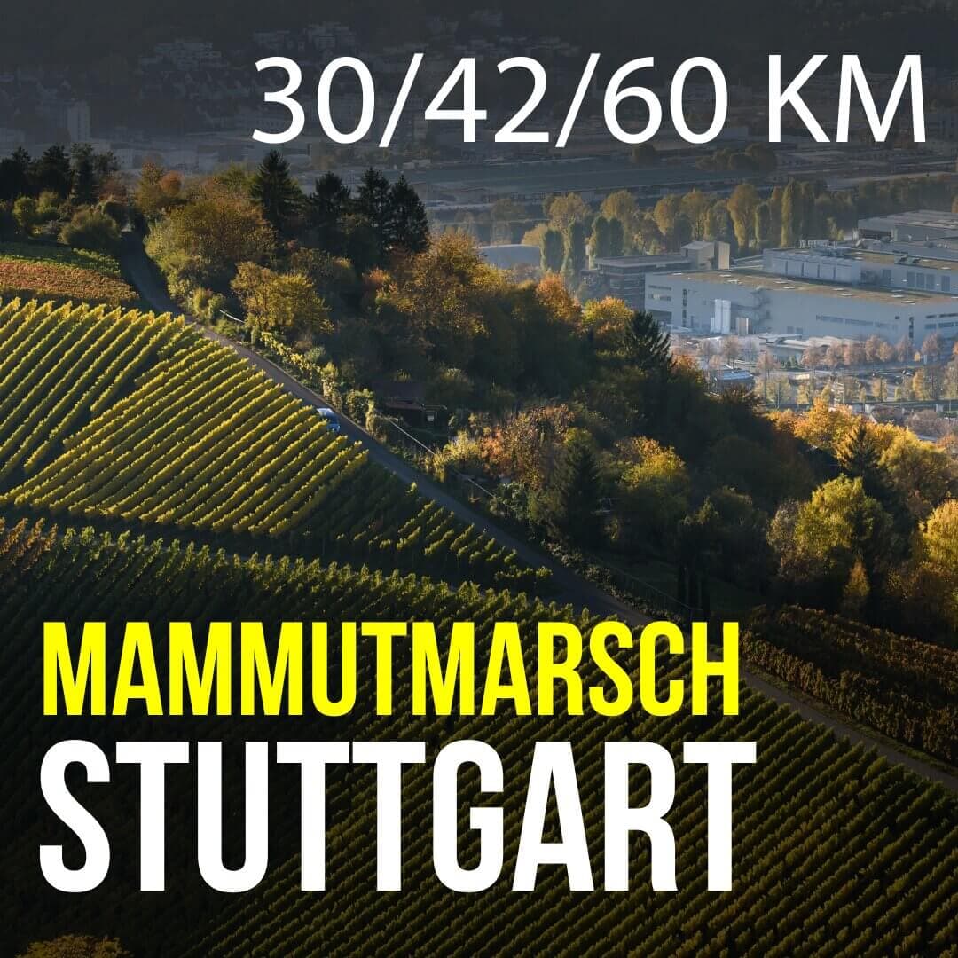 Mammutmarsch Stuttgart - 30/42/60 KM