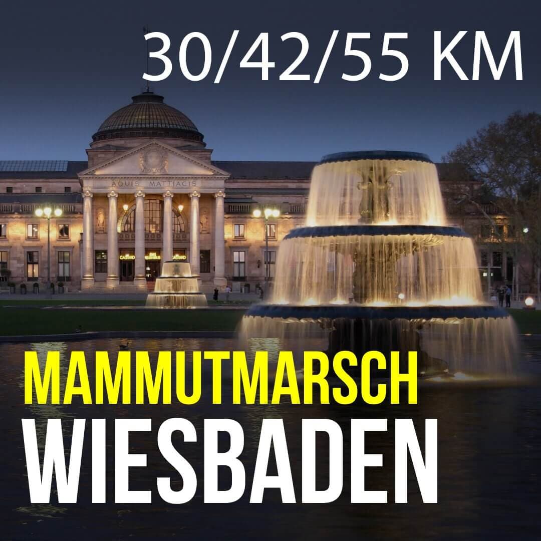 Mammutmarsch Wiesbaden - 30/42/55KM
