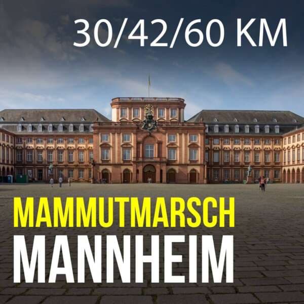 Mammutmarsch Mannheim – 30/42/60 KM