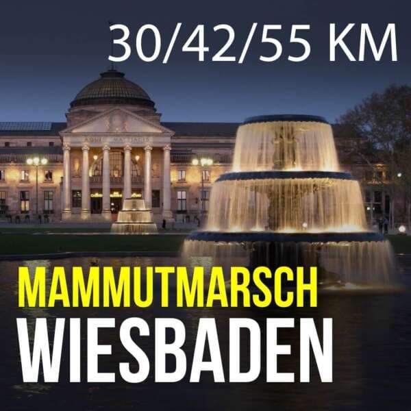 Mammutmarsch Wiesbaden – 30/42/55KM