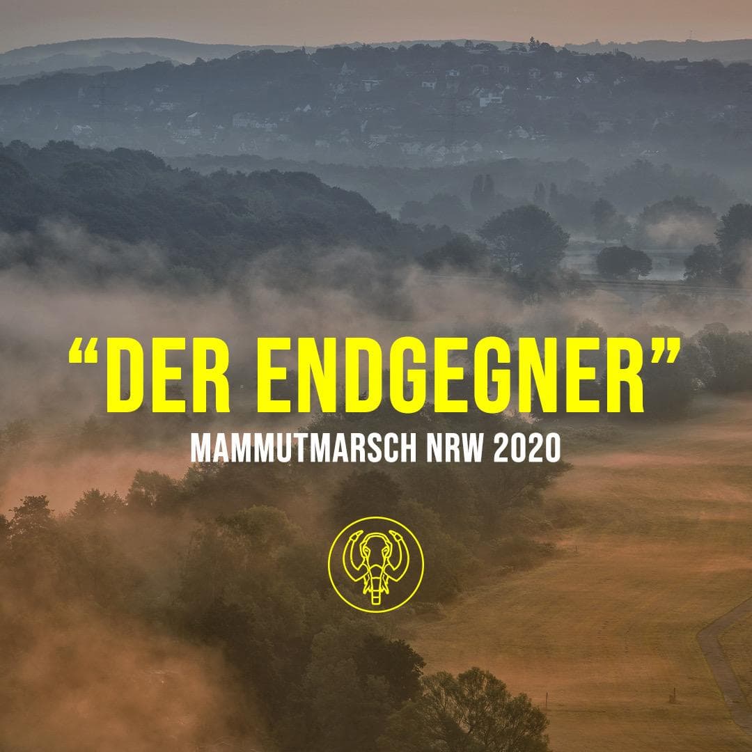 Mammutmarsch NRW oder auch „Der Endgegner”