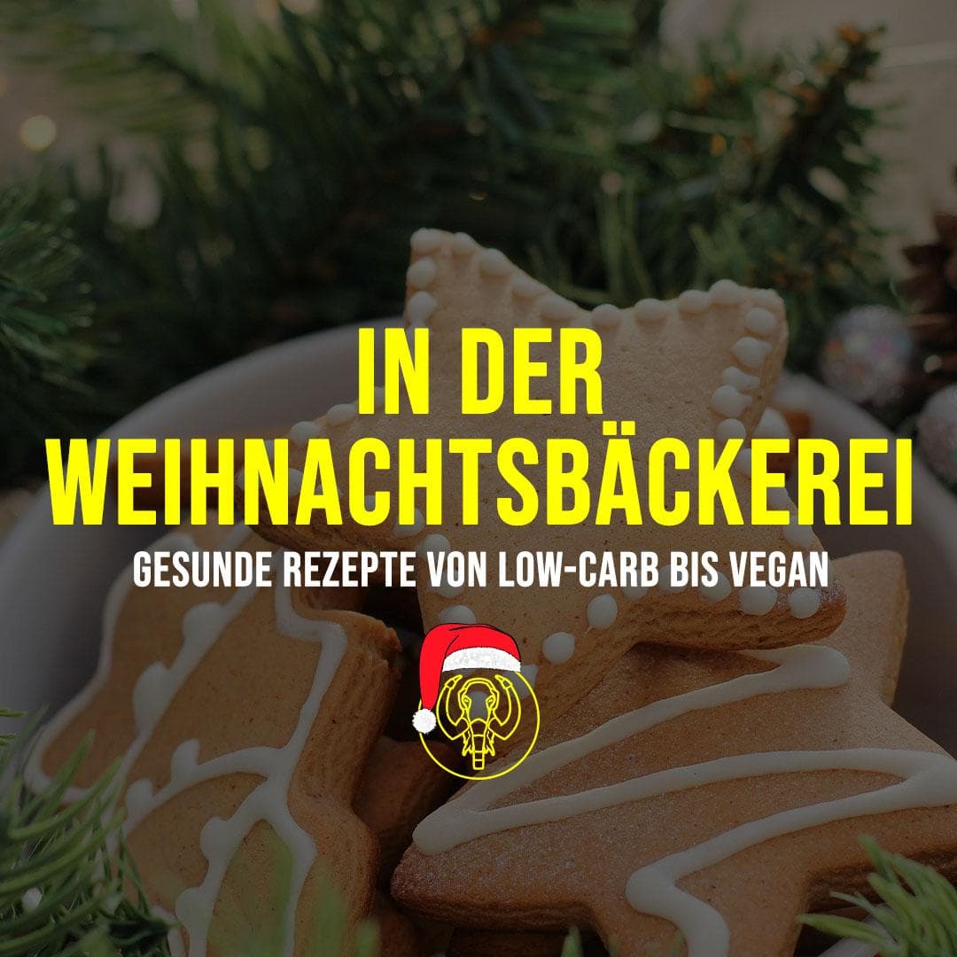 In der Weihnachtsbäckerei: Gesunde Rezepte von low-carb bis vegan