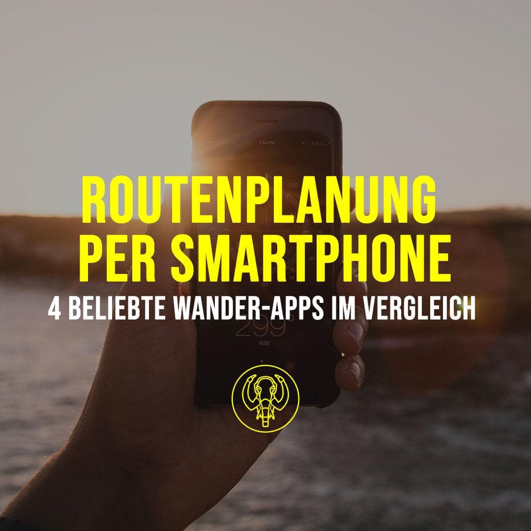 Routenplanung per Smartphone: Das sind die besten Outdoor-Apps