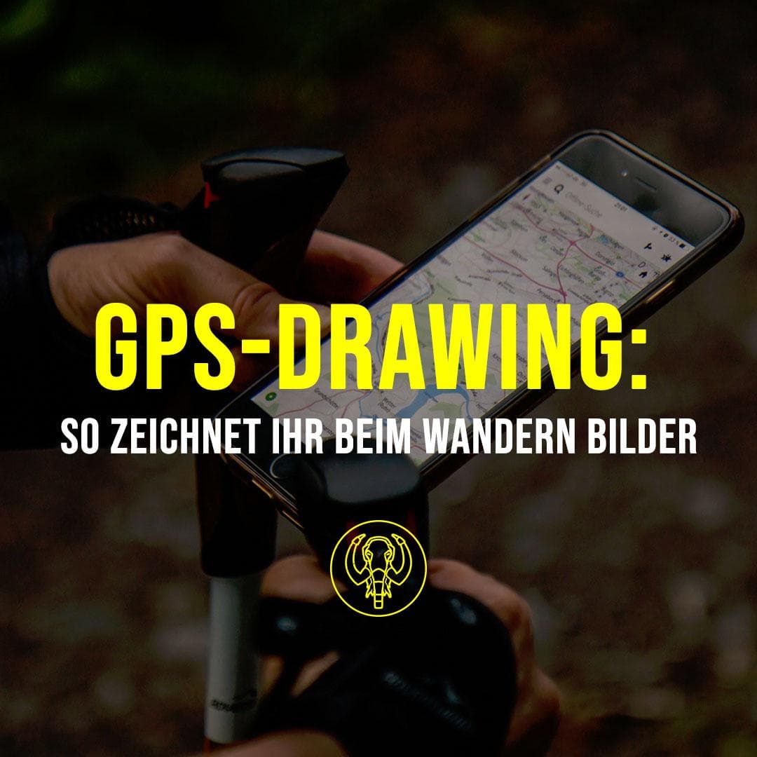GPS-Drawing: So zeichnet ihr beim Wandern Bilder