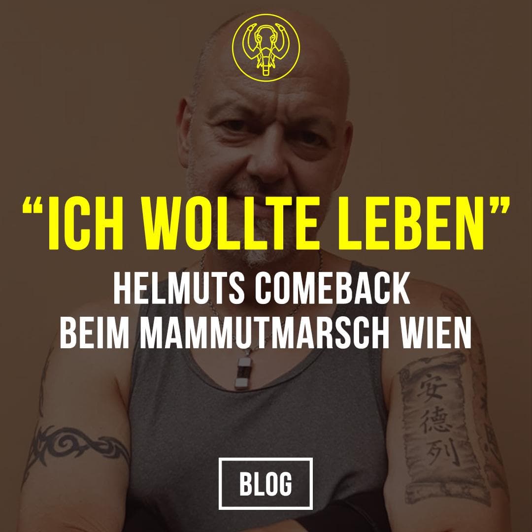 “Ich wollte leben”: Helmuts Comeback beim Mammutmarsch Wien