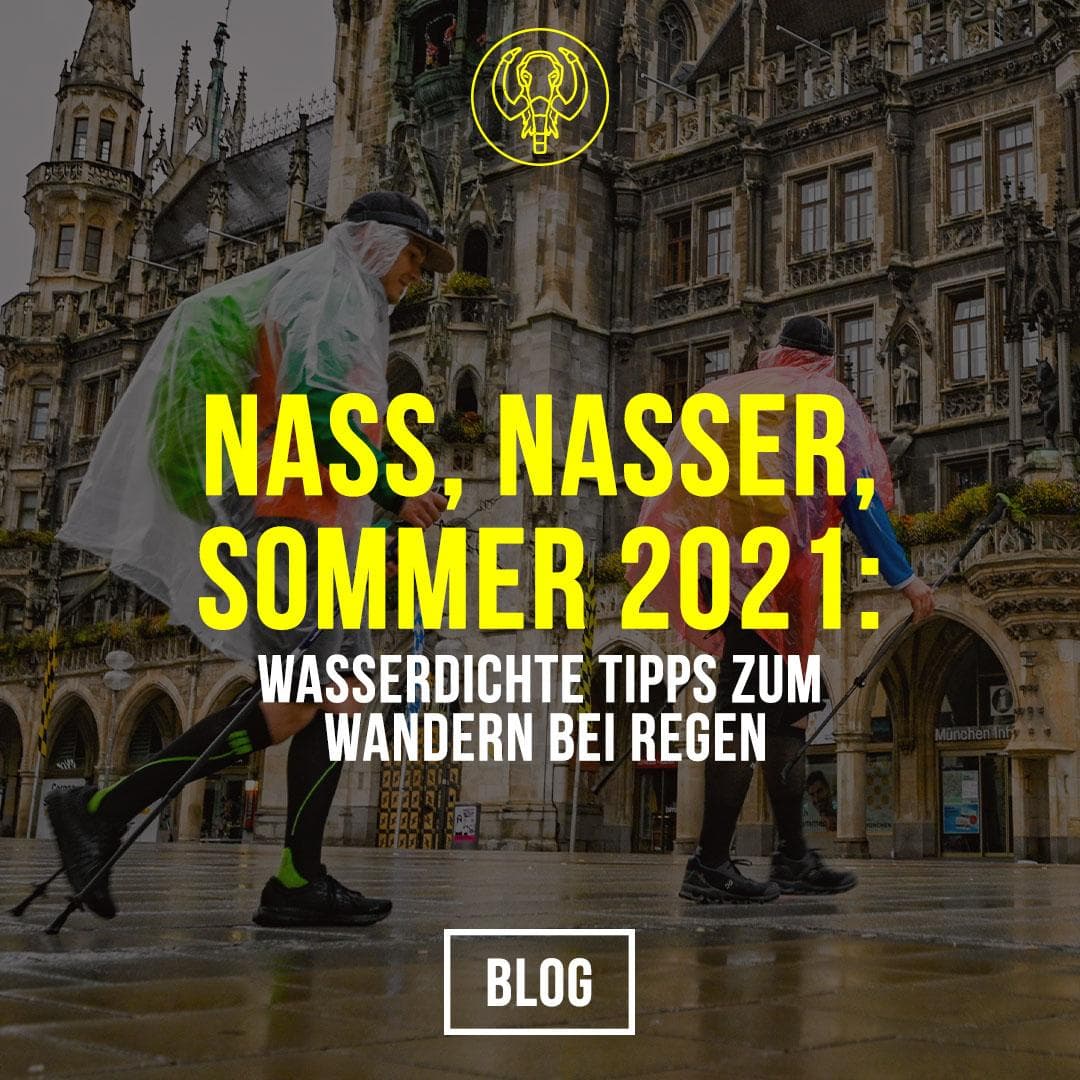 Wasserdichte Tipps zum Wandern bei Regen