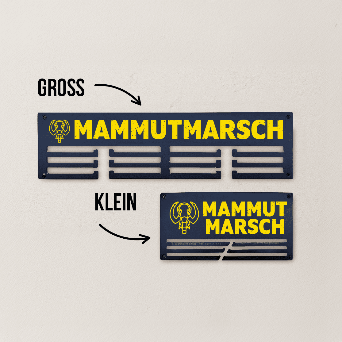 Mammutmarsch Medaillenhalter