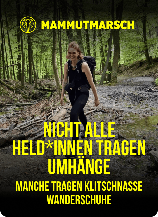 Nicht alle Helden tragen Umhänge – manche tragen klitschnasse Wanderschuhe