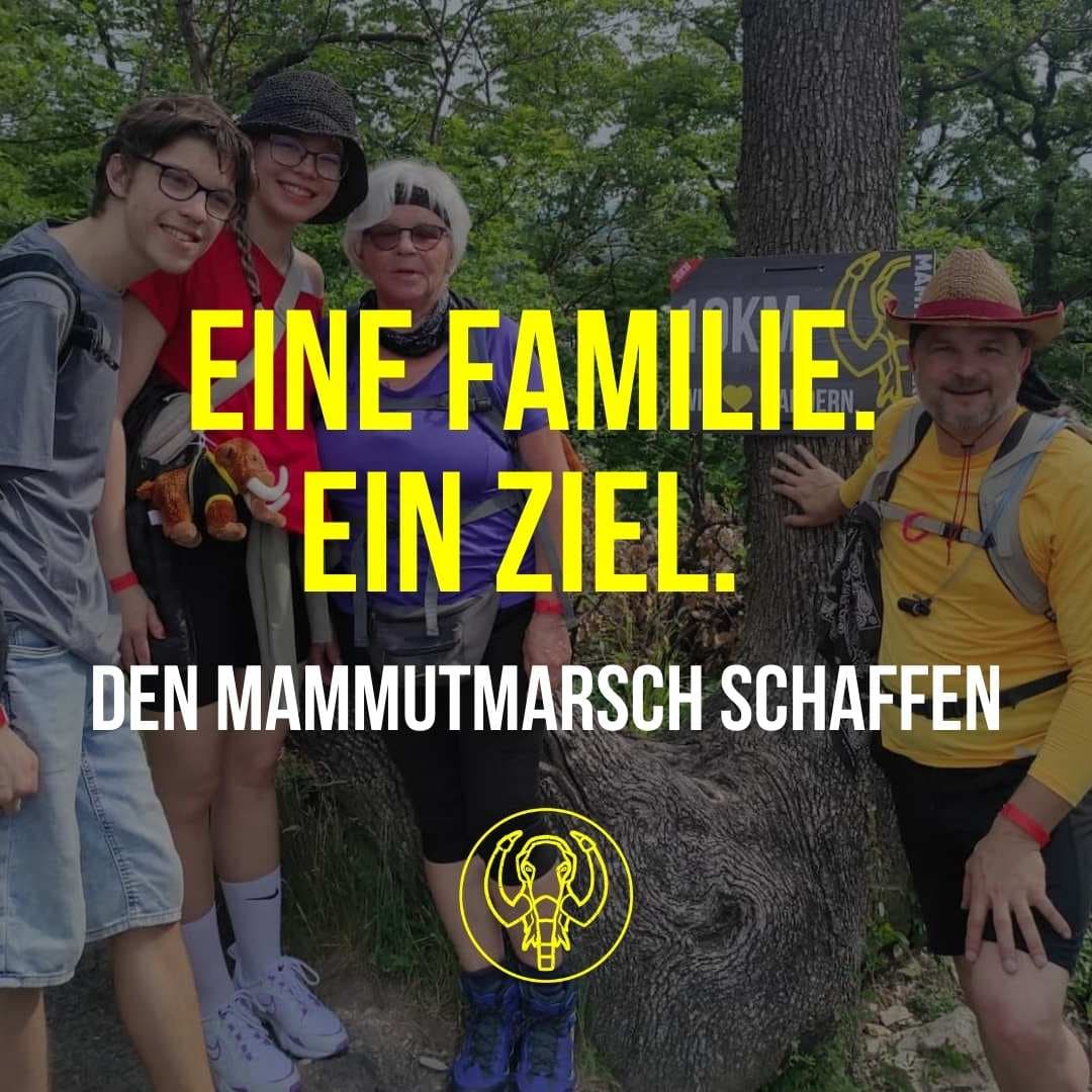 Mammutmarsch als Familie: Gemeinsam wandern und Neues wagen