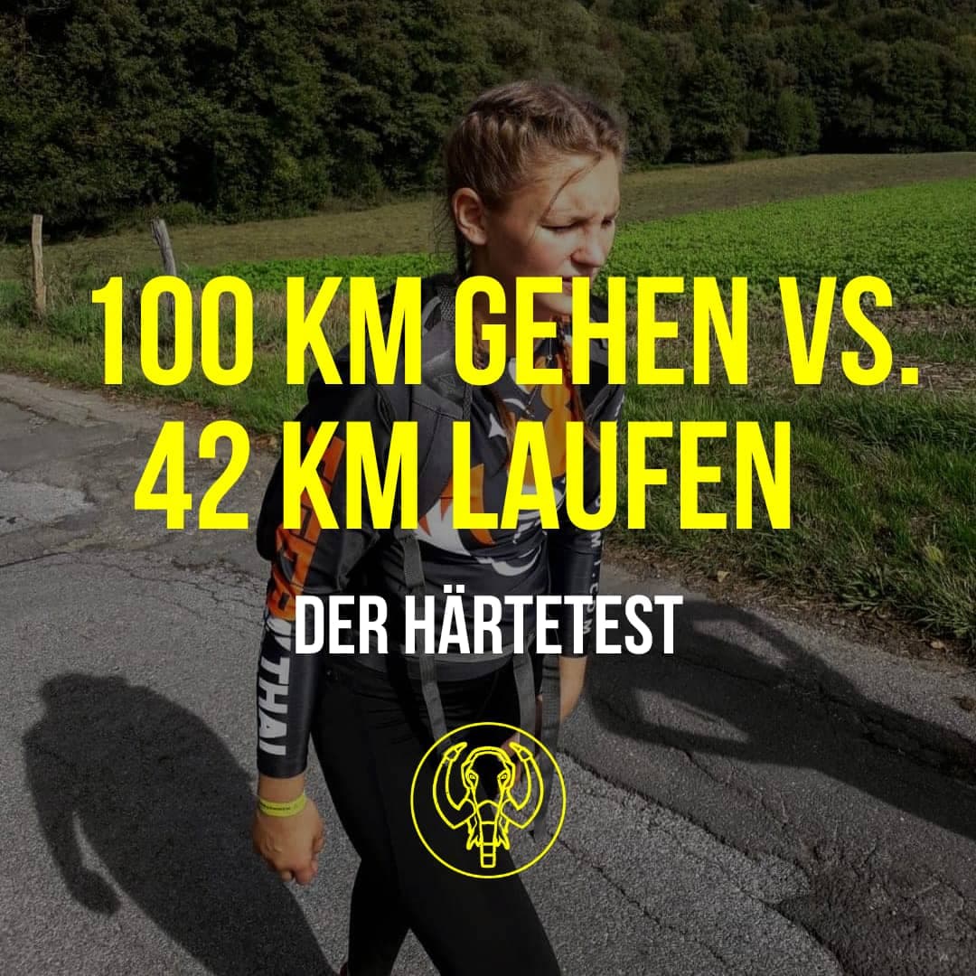 42 km Marathon vs. 100 km Mammutmarsch – was ist härter?