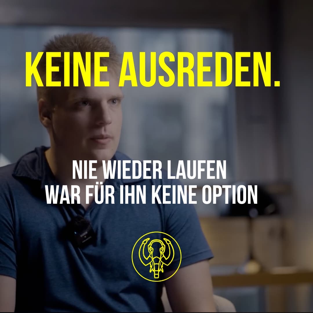 Vom Rollstuhl zur Ziellinie: Warum Maurice-André zeigt, dass es keine Ausreden gibt